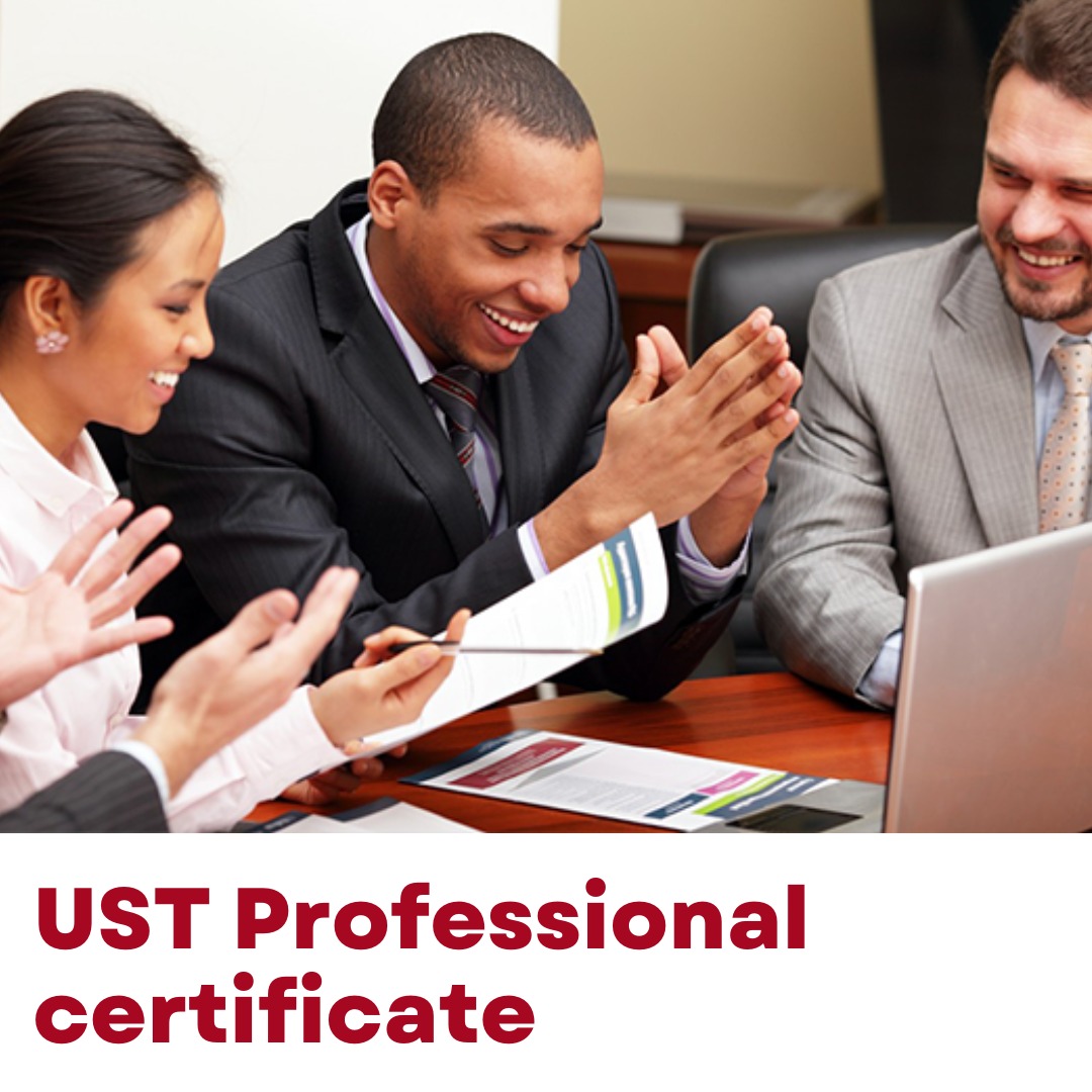 UST professional certificate